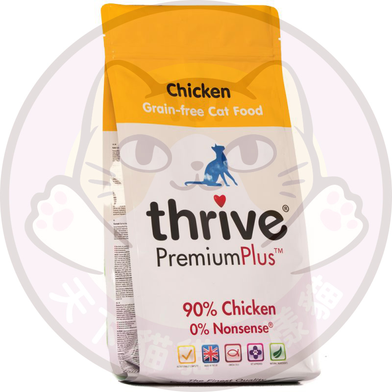 Thrive PremiumPlus 1.5KG {Chicken} 脆樂芙 無穀物雞肉全貓糧 1.5kg{原裝行貨}