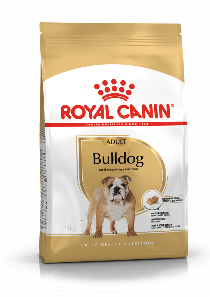 Royal Canin - Breed 純種系列 Bulldog Adult Dog 3KG 鬥牛成犬專屬配方3公斤(*)[訂貨需時2-3天](原裝行貨)