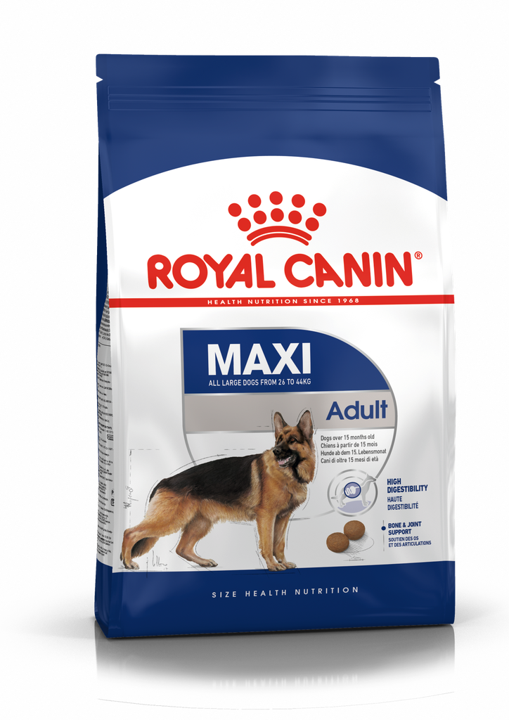 Royal Canin -  Health Nutrition 健康營養系列 Maxi Adult Dog 15KG 大型成犬營養配方15公斤[訂貨需時2-3天](原裝行貨)