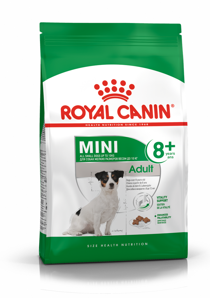 Royal Canin -  Health Nutrition 健康營養系列 Mini Adult 8+ Dog 2KG 小型成犬8+營養配方2公斤[訂貨需時2-3天](原裝行貨)