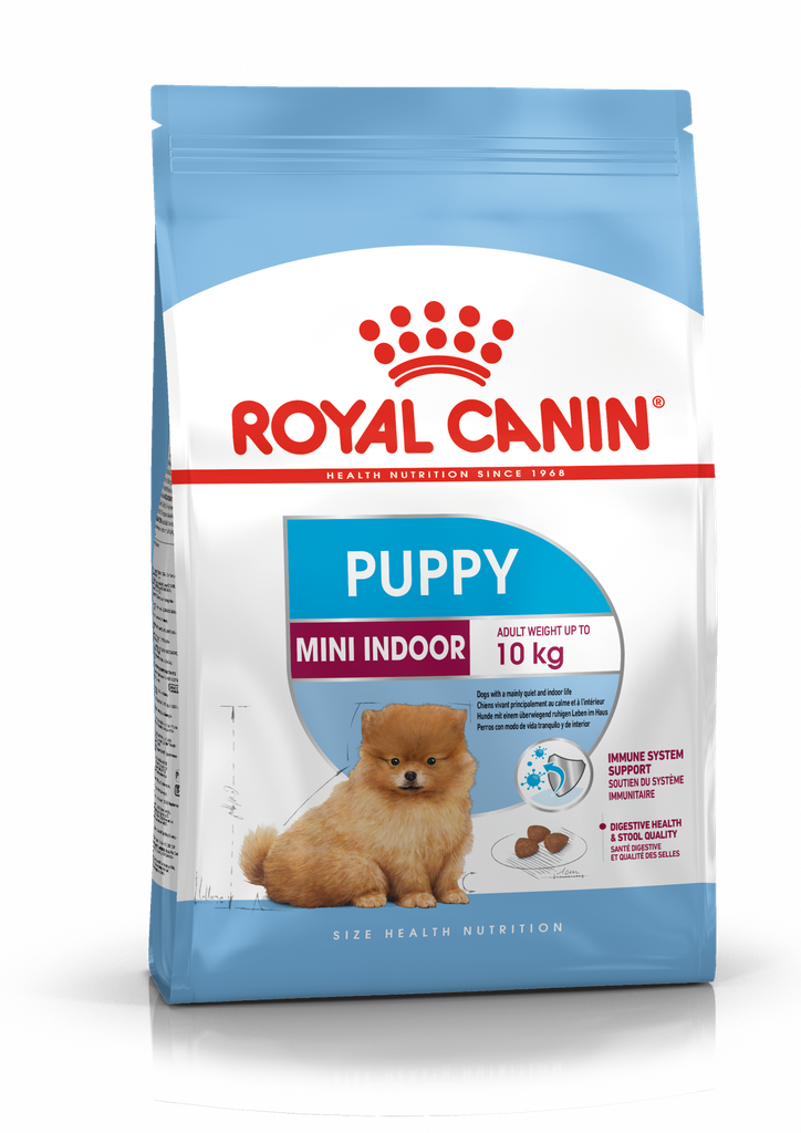 Royal Canin -  Health Nutrition 健康營養系列 Mini Indoor Puppy 3KG 室內小型幼犬營養配方3公斤[訂貨需時2-3天](原裝行貨)