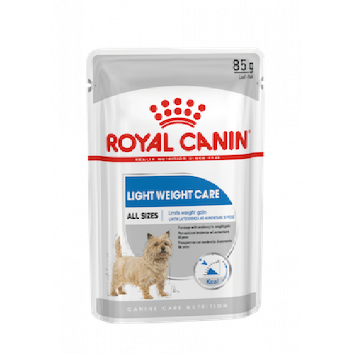 Royal Canin -  Care Nutrition 加護系列 Light Weight Care Adult Dog (Loaf) 85GX12 成犬體重控制加護主食濕糧(肉塊) 85克x12(*)[訂貨需時3-5[訂貨需時2-3天](原裝行貨)