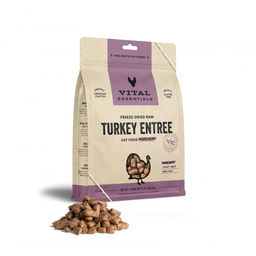 [C11] D_ViE012_粒紫_turkey] Vital Essentials 12oz 凍乾脫水迷你粒 Freeze-Dried Raw TURKEY Mini NIBS 無榖物火雞 {原裝行貨} 9011