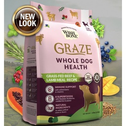 [+++Wishbone狗糧 070059] WishBone 威斯邦狗糧 Graze : Grass-Fed Beef & Lamb Meal Recipe 草飼牛 成犬配方 20lb (訂貨需時3-5天)