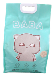 [..葵_] LBaba原(3)] BABA 2.0mm 18L 原味豆腐砂【Baba原】