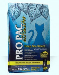 [B04] BProPac_大藍] PRO PAC® Ultimates™ CAT [ Deep Sea Select 藍色 ] (Fish & Pea) indoor Cat Food 6KG 無穀物室內全貓糧－ 白魚 6公斤