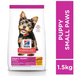 [+_BHil dog P #603830] Hill's Science Diet Puppy <1 Small Paws (#603830) 1.5KG 皇牌小型犬專用系列 幼犬 (<1歲)