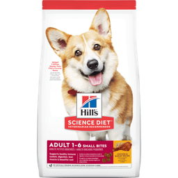 [+_BHil dog #604464] Hill's Science Diet Adult 1-6 Small bites (#604464) 12KG 細粒 成犬 (1－6歲)