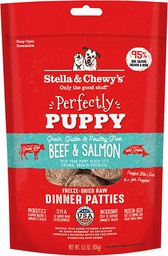 [+_B_Stella &amp; Chewy's 狗糧] Stella & Chewy's DOG 凍乾脫水狗糧 SC097 Freeze Dried Dinner Patties for dog - 幼犬牛肉及三文魚配方 05.5oz