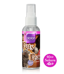 [ZX] BioionS60] Bioion Pets Pounce寵物除臭殺菌噴霧 {Sakura 櫻花} 60ml (bo1c)