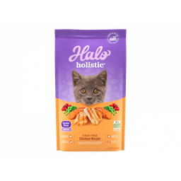 [B02] BHalo_03 幼雞 34050] (新裝) Halo 自然光環貓糧 Holistic Grain Free KITTEN Cage-Free Chicken Recipe 3lb 無穀物幼貓 雞肉 3磅 (34050)