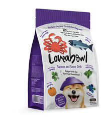 [+_B_Loveabowl 狗糧] Loveabowl Dog 無穀物雪蟹三文魚海鮮 全犬種配方 10kg(訂貨需時5-7天)