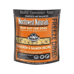 [+]_D_Nwn Dog NWFDSAL] Northwest Naturals DOG Freeze Dried CHICKEN+SALMON Recipe 12OZ/340g 凍乾雞+三文魚主食狗糧 12OZ/340g 