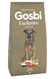 [+_B_Gosbi 狗糧] Gosbi DOG Exclusive - 中型老犬蔬果配方 12kg (訂貨需時3-5天)