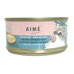 [C07]_CAime_7756 (TCC75K)] Aime Kitchen for Kittens #7756 Creamy CHICKEN Soup 75g 無穀物忌廉濃雞湯主食罐 (幼貓)