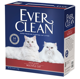 [...葵_] LEverC_MC25_Red] Ever Clean清香強效抗菌配方貓砂(紅標) 25磅 (美國製) 【Ever Clean 紅】