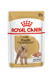 [+_B_RCBHN DOG POODLE P 85GX12] Royal Canin -  Breed 純種系列 Poodle Adult Dog (Loaf) 85GX12 貴婦狗成犬專屬主食濕糧 (肉塊) 85克x12[訂貨需時2-3天] (原裝行貨)