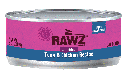 [C_RAWZ_085(02028細藍)] RAWZ Shredded Tuna & Chicken 吞拿魚+雞肉 Cat Food Recipe 肉絲主食貓罐 85g