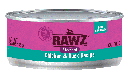 [C_RAWZ_155(02046大湖)] RAWZ Shredded Chicken & Duck 雞肉+鴨肉 Cat Food Recipe 肉絲主食貓罐 155g