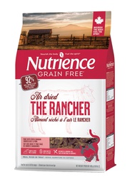 [D_Nutrience_C2476] NUTRIENCE Grain Free 400G Air Dried The Rancher【牧場風味】牛+三文魚+豬 風乾貓糧 全貓配方