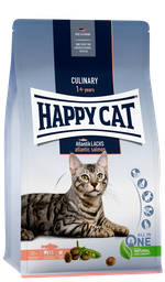 [B08] B_HC_Culinary_Salmon 10] Happy Cat (新裝) [[ CULINARY - Atlanti Lachs atlantic salmon ]] 1+ years 10kg (Adult) 成貓 三文魚 10KG (粉藍袋粉橙帶 = SALMON) (70555)