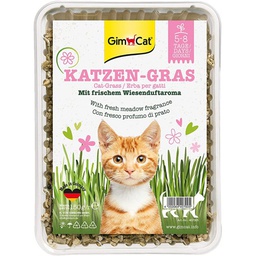 [ZT]_OGimCat 種植貓草 GM407005_粉紅盒] GimCat (粉紅盒) 香味種植貓草 Cat Grass with Meadow Fragrance 150G (Katzen-Gras) 