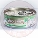 Daily Delight Jelly DD52 Skipjack Tuna White with Cheese 80g 無穀物低鎂白鰹吞拿魚+芝士 DD52