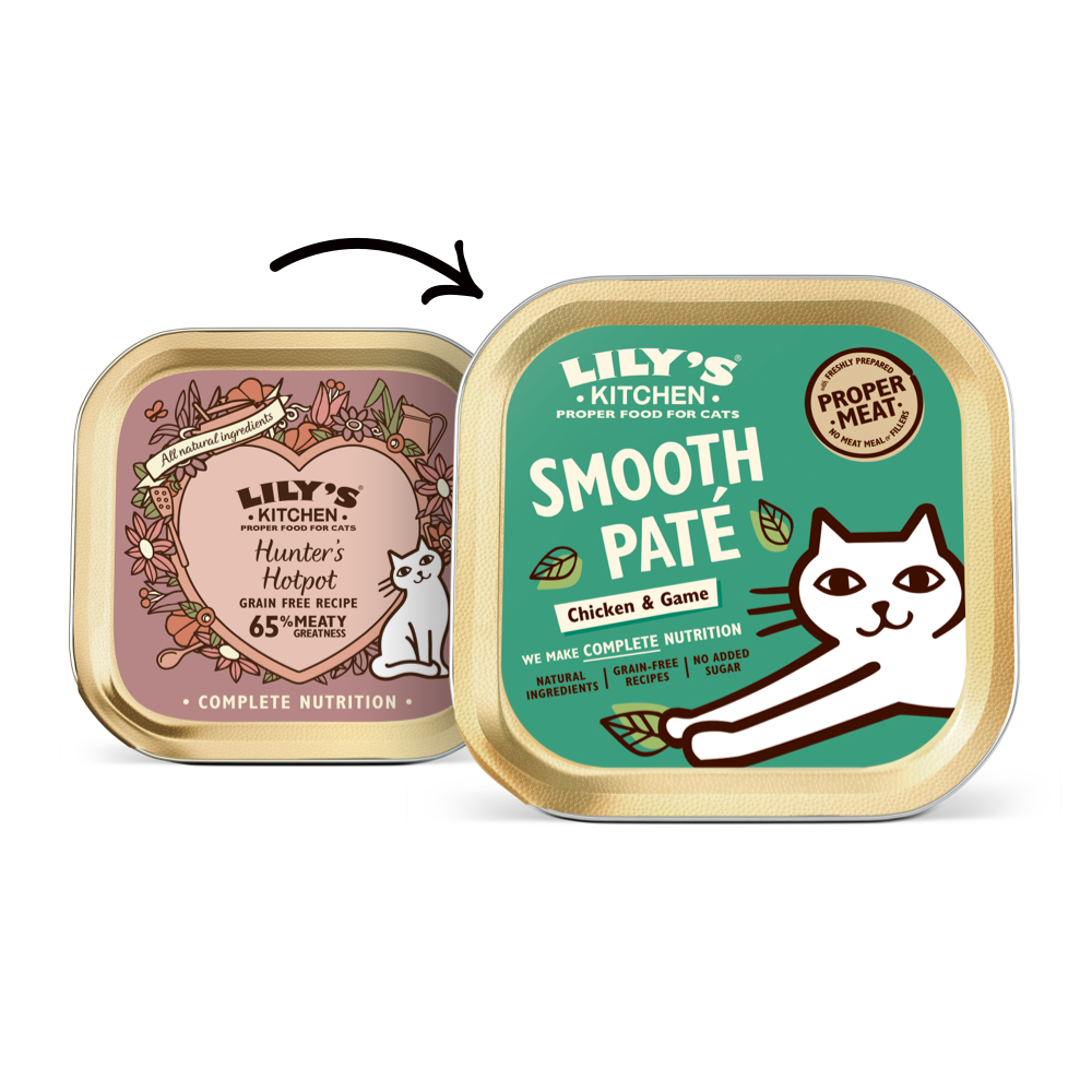 Lily's Kitchen罐 [Smooth Pate - Chicken & Game] 雞肉野味餐 85g 粉綠 (Expiry Date:8月/2023)