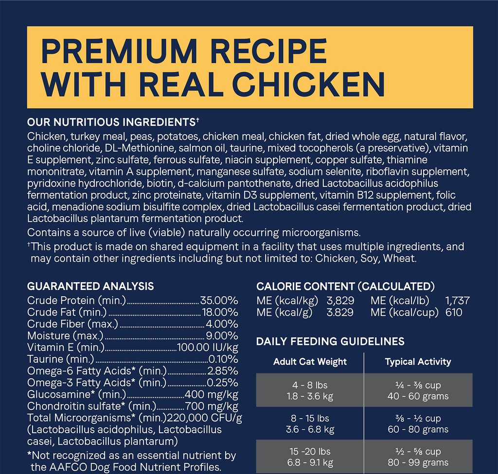 CANIDAE Cat Grain-Free PURE Limited Ingredient Chicken Recipe 10磅 無穀物雞肉配方全貓糧 Elements新裝(3517)