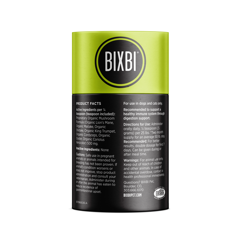 BIXBI 有機菇菌素系列 － 胃腸消化配方 「DIGESTION」 60g