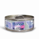 Monge Delicate 80g 貓罐頭 雞＋蛋＋鯷魚 Pollo con Omelette e Alici (紫)