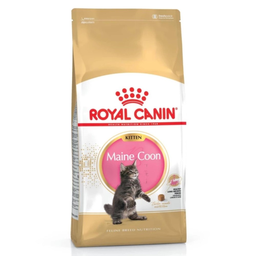 Royal Canin CAT - Feline Breed Nutrition(FBN)  Maine Coon Kitten 純種系列 緬因幼貓專屬配方 10kg (2521100)(原裝行貨)