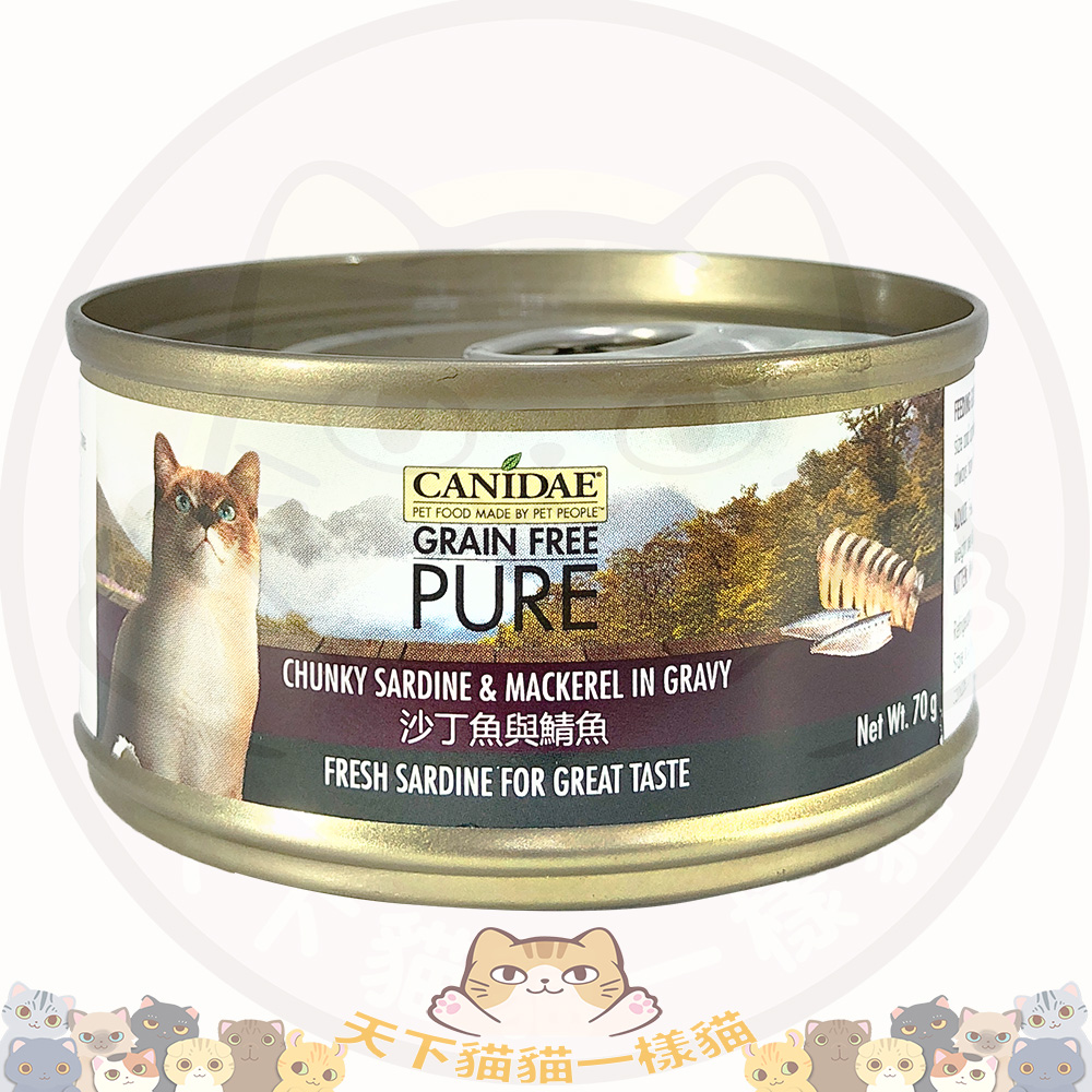 Canidae 卡比主食罐 6192 沙丁魚與鯖魚 70g (原價$15)