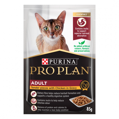 Purina Pro Plan (Adult chicken) 成貓主食濕糧 醬汁雞肉85g 