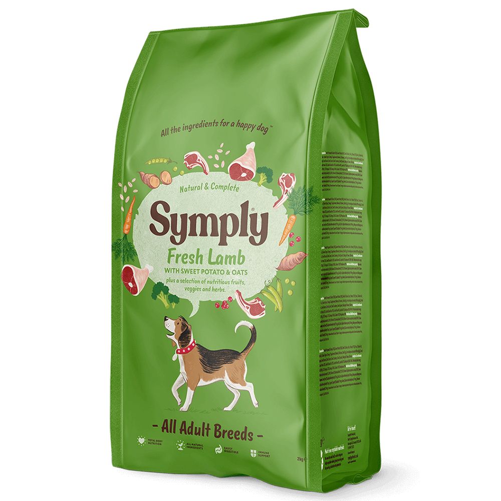 Symply Dog 鮮羊肉成犬糧 過敏皮膚配方 (VL6) 6kg