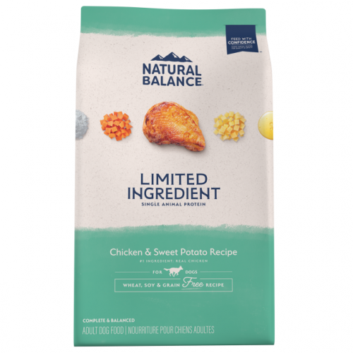 Natural Balance 雪山牌 狗糧 - 單一蛋白 無穀系 - 雞肉甜薯成犬糧 24磅 Grain Free Chicken & Sweet Potato for Dog 24lb (訂貨需時3-5天)