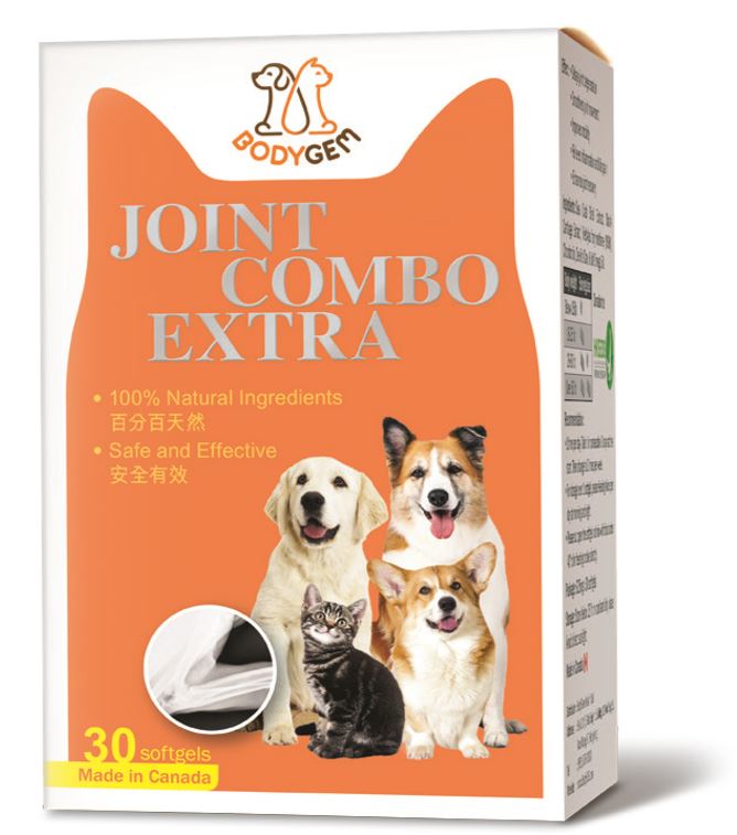 BodyGem Joint Combo Extra 寵物特效關節寶 30粒 (加拿大製造)