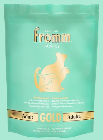 [斷貨中, 可預訂等貨到] Fromm Gold Adult 10lbs  金裝成貓糧 - 雞肉三文魚配方 10磅