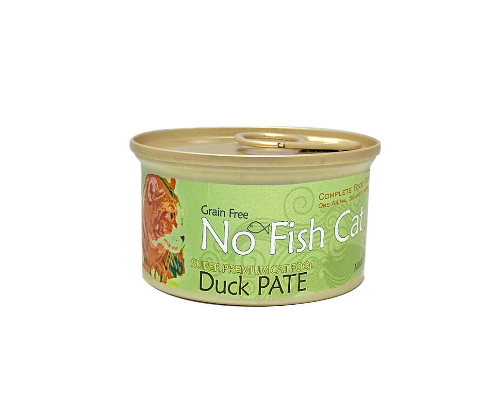 No Fish Cat Duck Pate 意大利無穀物(單一蛋白)鮮鴨肉醬貓罐頭－85g