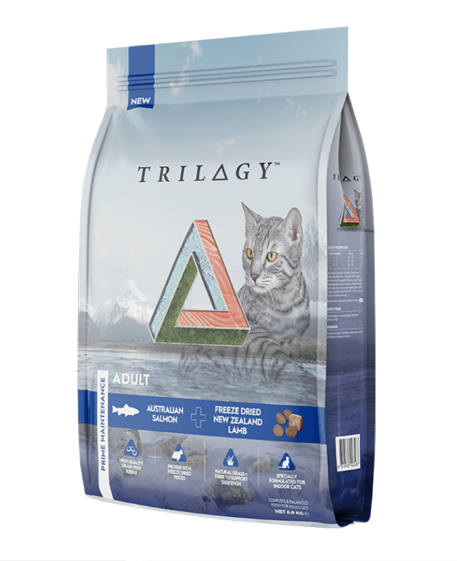 Trilogy™奇境 5kg Adult Australian Salmon + Freeze Dried New Zealand Lamb 澳洲三文魚＋5%紐西蘭羊肺凍乾 無穀全貓糧 (護膚美毛配方)