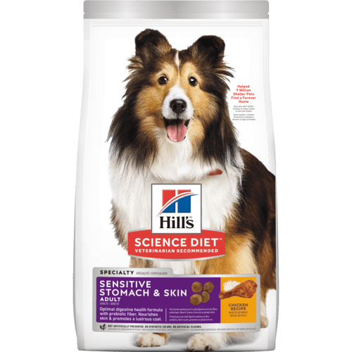 Hill's Science Diet Adult Special Needs 1-6 Sensitive Stomach & skin (#10115) 4lb 胃部及皮膚敏感專用配方 成犬 (1－6歲)