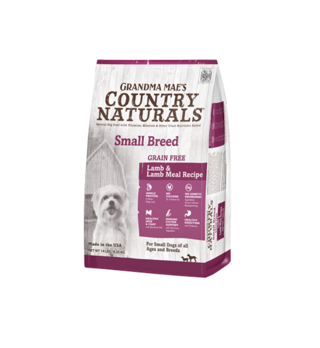 Country Naturals 狗糧 - 無穀物羊肉防敏精簡配方-小型犬 Grain Free (Small Breed) Lamb and Lamb Meal Recipe 14lb(訂貨需時3-5天)