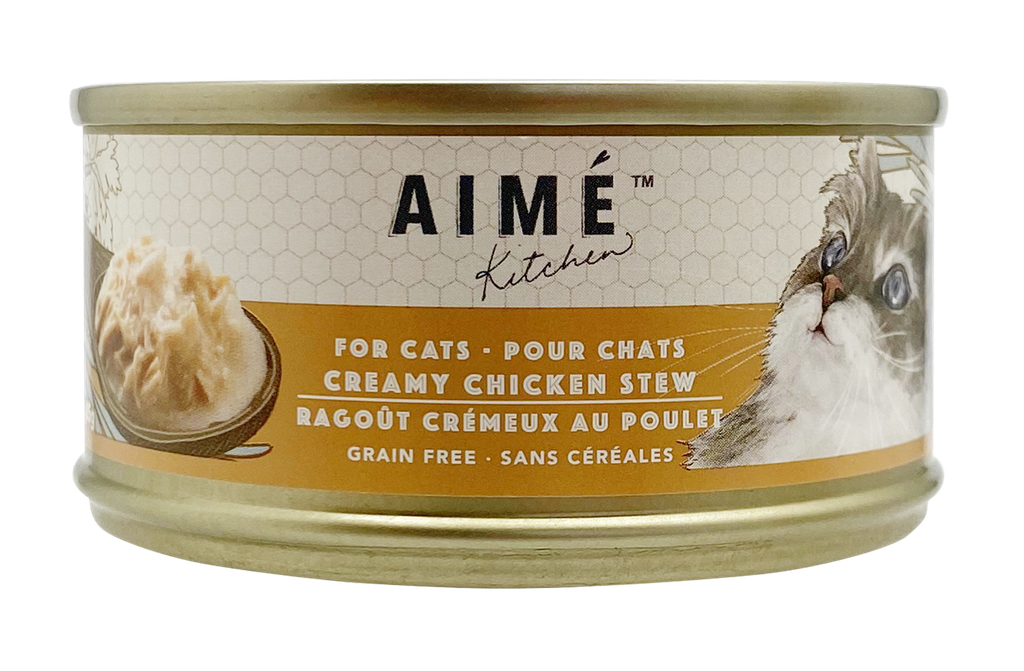 Aime Kitchen 27608 CREAMY CHICKEN STEW 85g 鮮雞肉濃湯無穀物貓罐罐 AKTN85 