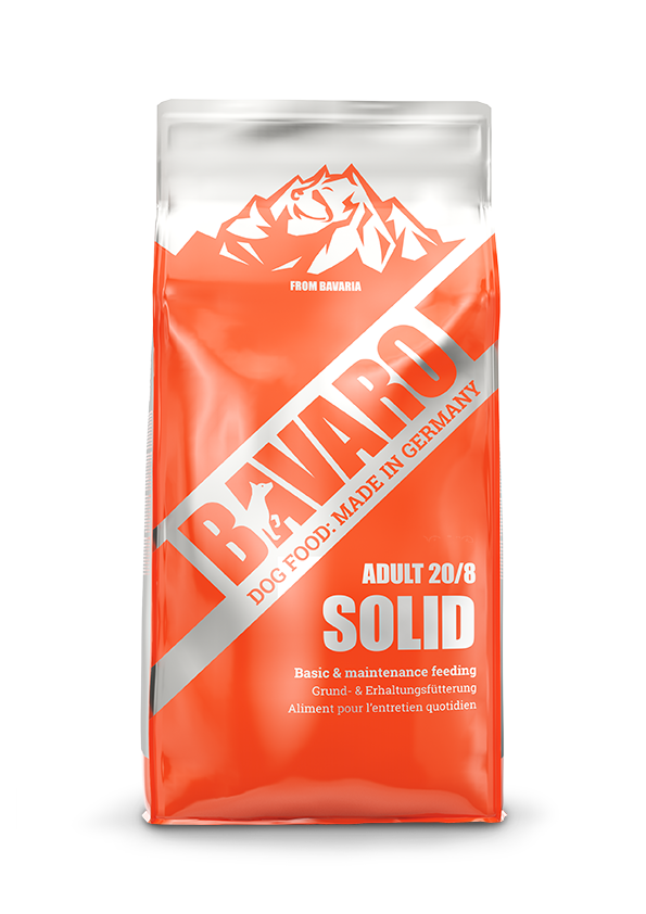 Bavaro 狗糧 [Solid 20/8] Basic Nutrition 基礎成犬 (橙袋)18kg (訂貨需時3-5天)