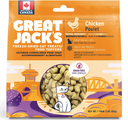 Great Jack's 冷凍脫水雞肉小食(貓) {Chicken} Freeze-Dried Grain-Free Cat Treats 大包 85g