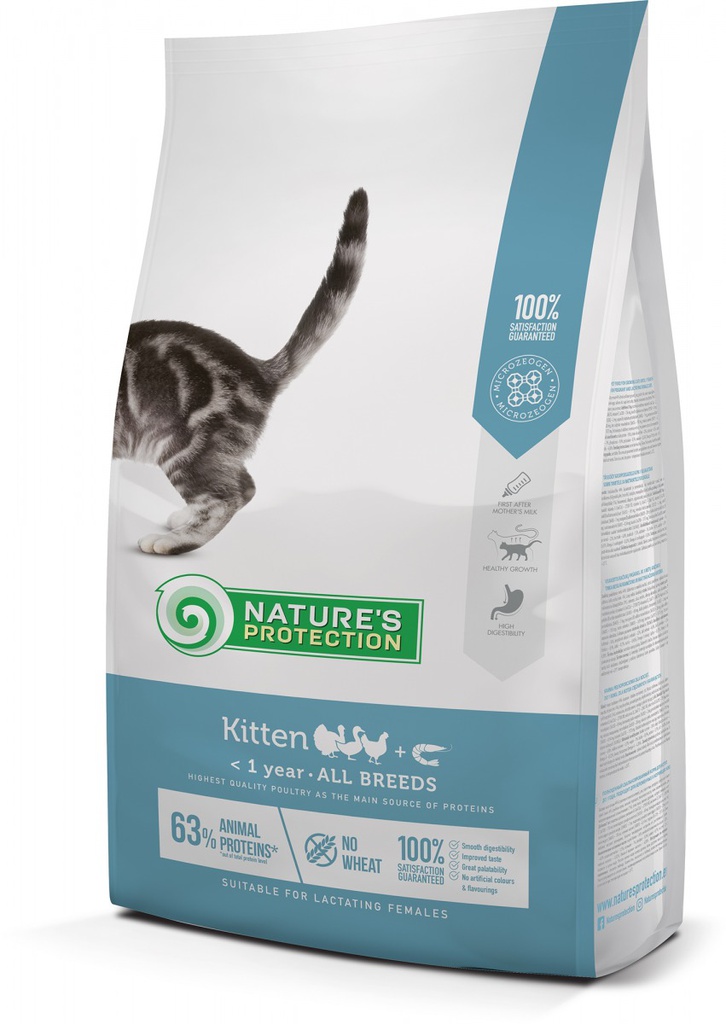 Nature's Protection Cat Kitten 2kg 保然全天然初生幼貓糧 2kg