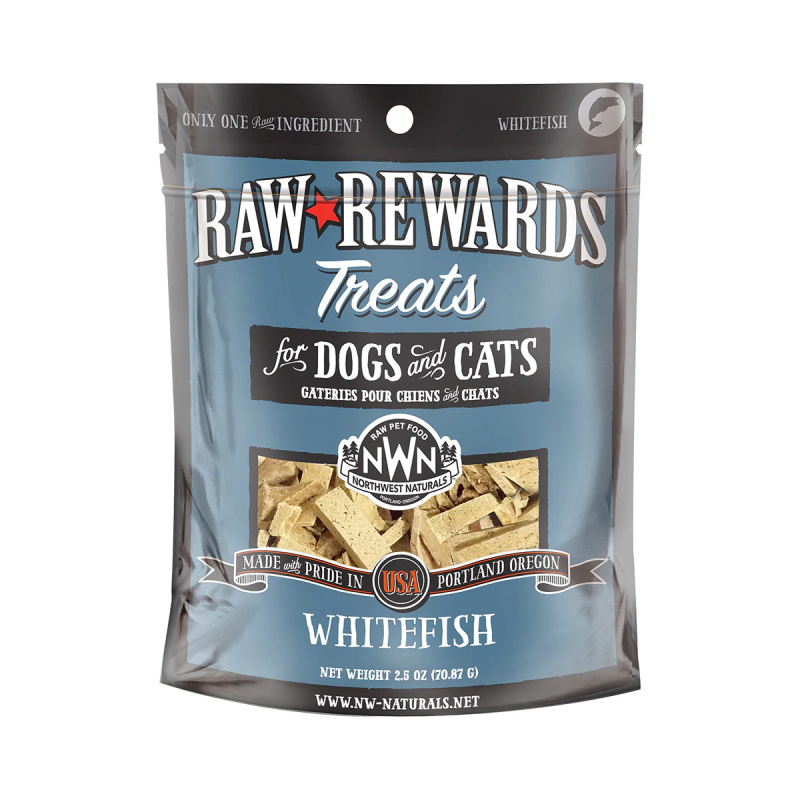 Northwest Naturals Freeze Treats White Fish 2.5oz 白身魚凍乾貓犬小食 (NWTRTWF)