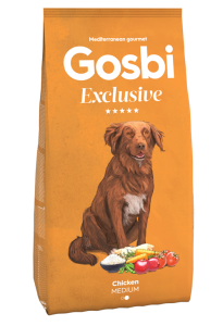 Gosbi DOG Exclusive -中型成犬雞肉蔬果配方 12kg(訂貨需時3-5天)