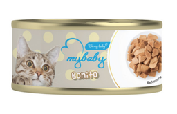 [C11]_CMyBaby_90401390B_16 (十六)] My Baby 濕貓糧 (新裝A09) 鰹魚 黃標 Bonito 85g 