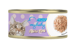 [C11]_CMyBaby_A15] My Baby 濕貓糧 (新裝A15) 吞拿魚塊 紫標 Flaked Tuna 85g